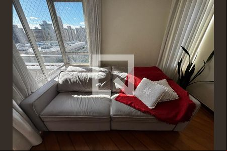 Sala de apartamento à venda com 3 quartos, 89m² em Lourdes, Belo Horizonte