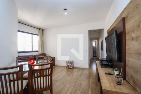 Sala de apartamento à venda com 2 quartos, 55m² em Vila Sonia do Taboao, Taboão da Serra
