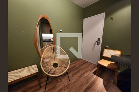 Sala de apartamento para alugar com 1 quarto, 38m² em Moema, São Paulo
