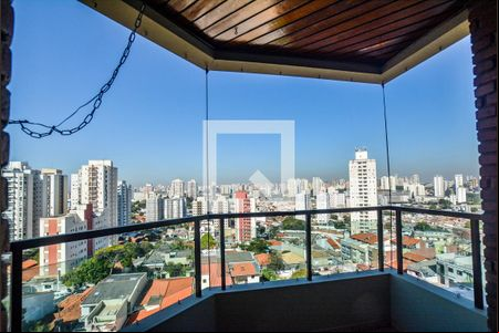 Varanda da Sala de apartamento à venda com 3 quartos, 130m² em Parque das Nações, Santo André