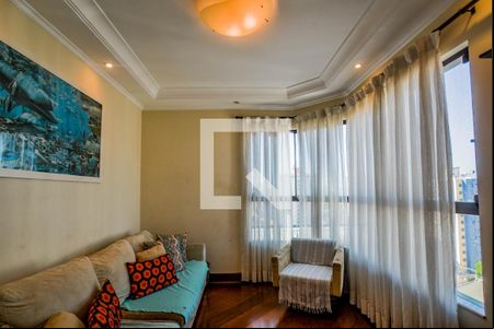 Sala de apartamento à venda com 3 quartos, 130m² em Parque das Nações, Santo André
