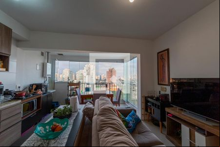 Sala de apartamento à venda com 2 quartos, 54m² em Alphaville Empresarial, Barueri