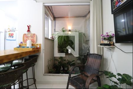 Sala de apartamento para alugar com 2 quartos, 59m² em Pampulha, Uberlândia