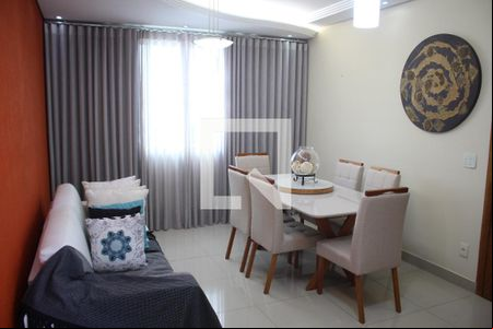 Sala de apartamento à venda com 3 quartos, 93m² em Diamante, Belo Horizonte