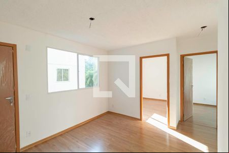 Sala de apartamento para alugar com 2 quartos, 47m² em Bom Jesus, Contagem