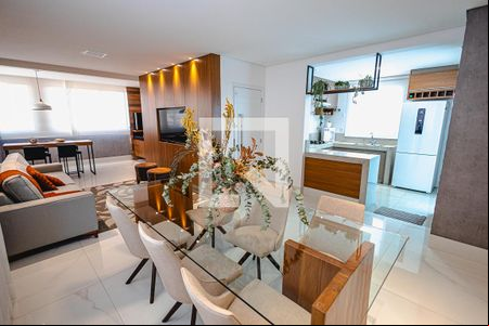 Sala de apartamento à venda com 4 quartos, 140m² em Castelo, Belo Horizonte