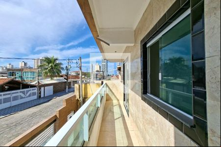 Sacada de casa de condomínio para alugar com 2 quartos, 70m² em Maracanã, Praia Grande
