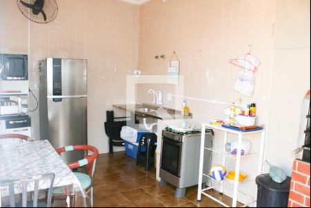 Sala/Cozinha de casa de condomínio para alugar com 2 quartos, 40m² em Jardim Imperador, Praia Grande