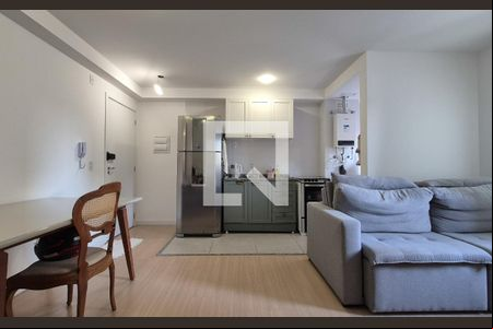 Sala de apartamento para alugar com 2 quartos, 47m² em Centro, Santo André