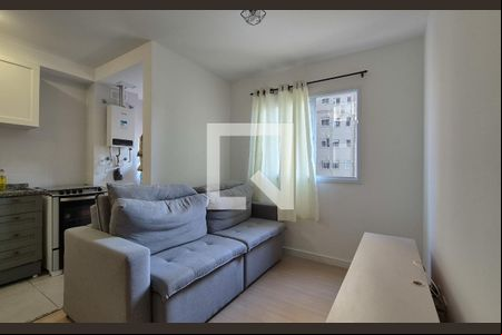 Sala de apartamento para alugar com 2 quartos, 47m² em Centro, Santo André
