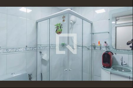 Banheiro da Suíte de casa para alugar com 2 quartos, 105m² em Cosmorama, Mesquita