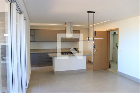 Sala de apartamento para alugar com 3 quartos, 121m² em Alphaville Araguaia, Goiânia