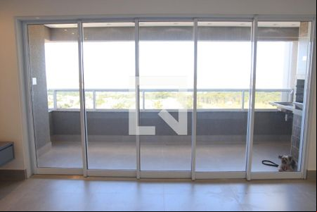 Sala de apartamento para alugar com 3 quartos, 121m² em Alphaville Araguaia, Goiânia
