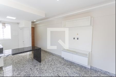 Sala de apartamento para alugar com 1 quarto, 40m² em Funcionários, Belo Horizonte