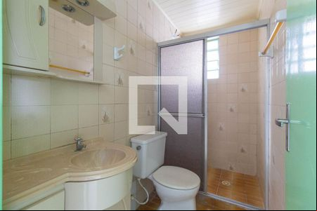 Banheiro de apartamento para alugar com 1 quarto, 43m² em Vila Rosa, Novo Hamburgo