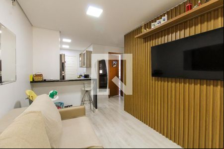 Sala de casa de condomínio para alugar com 2 quartos, 50m² em Olaria, Canoas