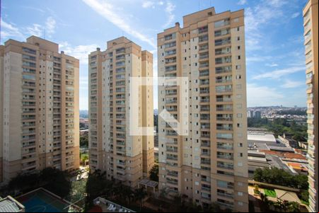 Vista da varanda de apartamento para alugar com 3 quartos, 93m² em Campestre, Santo André