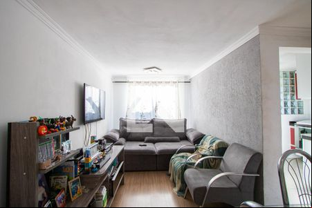 Sala de apartamento à venda com 2 quartos, 56m² em Parque Sao Vicente, Santo André