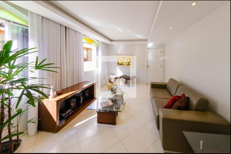 Sala de apartamento à venda com 4 quartos, 130m² em Gutierrez, Belo Horizonte