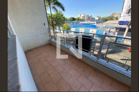 Varanda - Sala de casa para alugar com 3 quartos, 73m² em Taquara, Rio de Janeiro