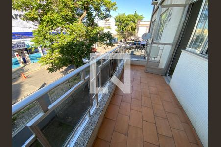 Varanda - Sala de casa para alugar com 3 quartos, 73m² em Taquara, Rio de Janeiro