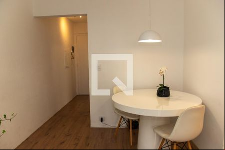 Sala de Jantar de apartamento à venda com 1 quarto, 50m² em Brooklin, São Paulo