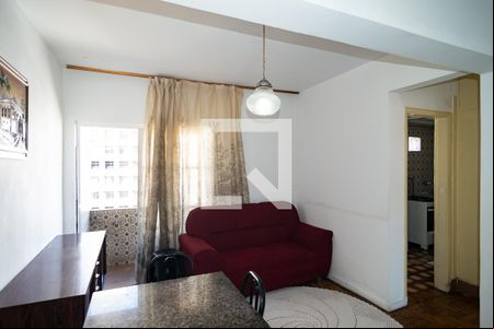 Sala de apartamento para alugar com 1 quarto, 60m² em Bela Vista, São Paulo