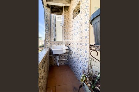Varanda da Sala de apartamento para alugar com 1 quarto, 60m² em Bela Vista, São Paulo