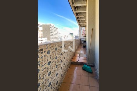 Varanda da Sala de apartamento para alugar com 1 quarto, 60m² em Bela Vista, São Paulo