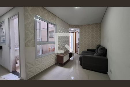 Sala de apartamento para alugar com 2 quartos, 49m² em Jardim Utinga, Santo André