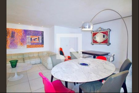 Sala  de apartamento para alugar com 2 quartos, 96m² em Leblon, Rio de Janeiro