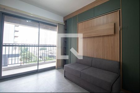 Sala de apartamento para alugar com 1 quarto, 29m² em Chácara Santo Antônio (zona Sul), São Paulo