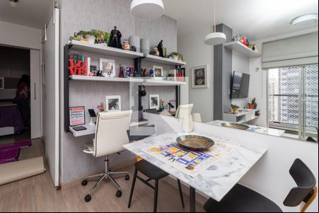 Sala de apartamento à venda com 2 quartos, 48m² em Vila Leopoldina, São Paulo