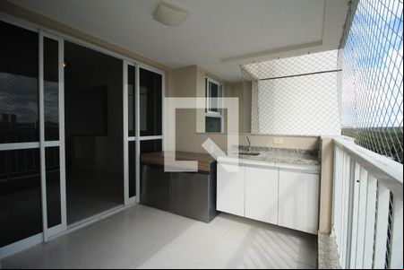 Varanda da Sala de apartamento para alugar com 2 quartos, 77m² em Patamares, Salvador