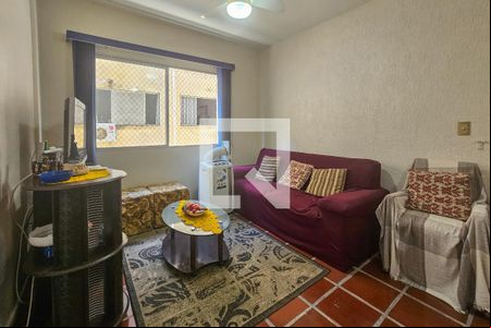 Sala de apartamento para alugar com 2 quartos, 50m² em Parque Enseada, Guarujá