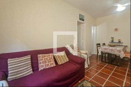Sala de apartamento para alugar com 2 quartos, 50m² em Parque Enseada, Guarujá