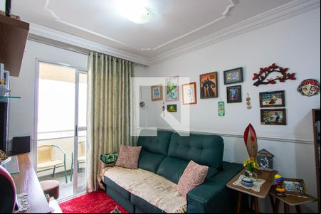 Sala de apartamento à venda com 2 quartos, 72m² em Vila América, Santo André