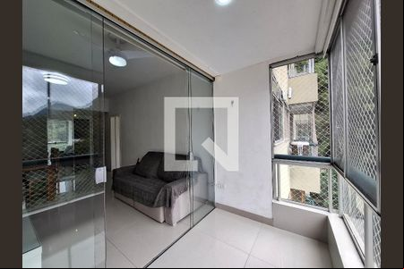 Varanda de apartamento à venda com 2 quartos, 78m² em Botafogo, Rio de Janeiro