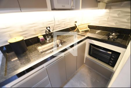Cozinha de casa para alugar com 1 quarto, 25m² em Centro, Campinas