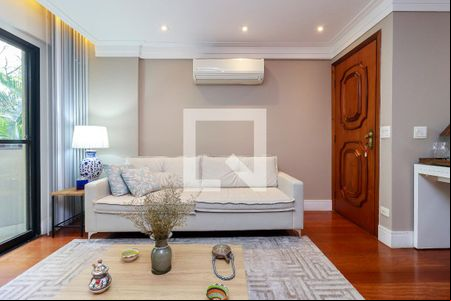 Sala de apartamento à venda com 3 quartos, 131m² em Brooklin, São Paulo
