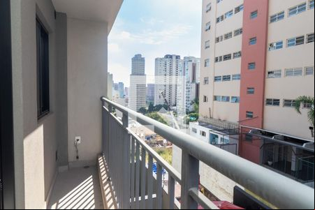 Sacada do Studio de kitnet/studio para alugar com 1 quarto, 23m² em Perdizes, São Paulo