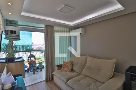 Sala de apartamento para alugar com 2 quartos, 70m² em Tubalina, Uberlândia