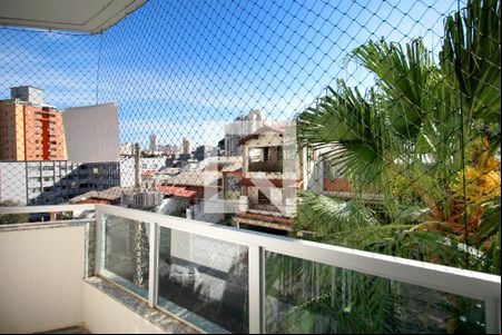 Varanda do Quarto 1 de apartamento para alugar com 3 quartos, 121m² em Horto, Belo Horizonte