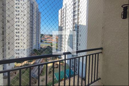 Varanda da Sala de apartamento para alugar com 2 quartos, 49m² em Vila Mimosa, Campinas