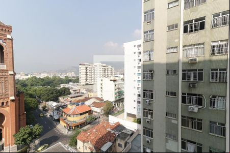 Sala vista de apartamento para alugar com 2 quartos, 58m² em Méier, Rio de Janeiro