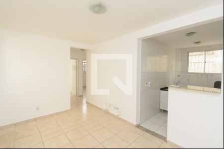 Sala de apartamento para alugar com 3 quartos, 58m² em Fonte Grande, Contagem