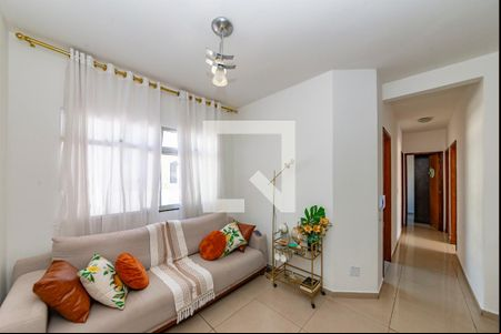 Sala de apartamento à venda com 3 quartos, 75m² em Jardim America, Belo Horizonte
