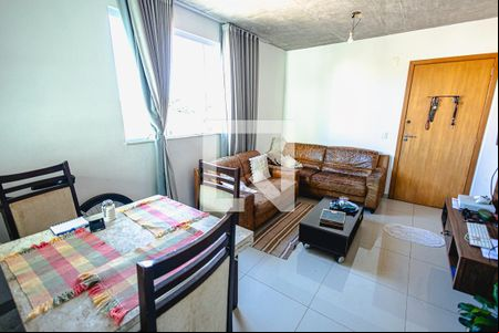 Sala de apartamento para alugar com 3 quartos, 60m² em Paquetá, Belo Horizonte