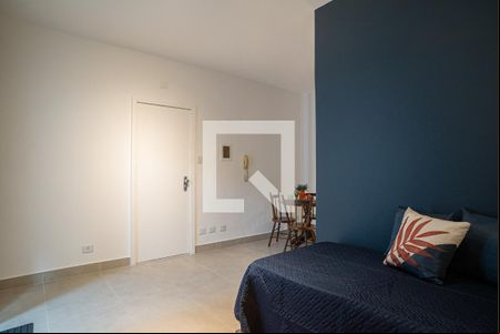 Sala/Quarto de apartamento à venda com 1 quarto, 34m² em República, São Paulo