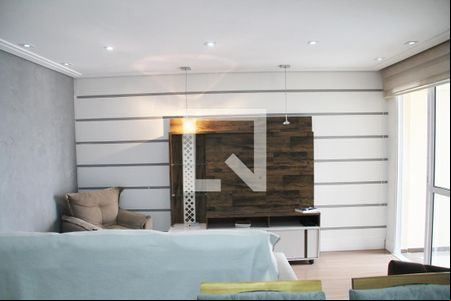 Sala de apartamento à venda com 3 quartos, 76m² em Jardim Nova Taboao, Guarulhos